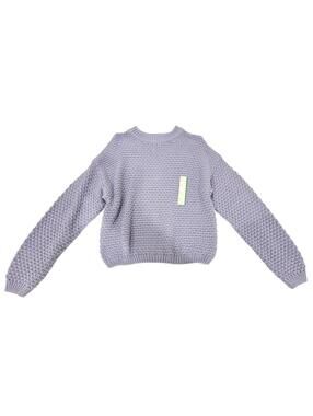 NWT Universal Thread Lilac Textured Knit Cozy Cottage Sweater Size Medium